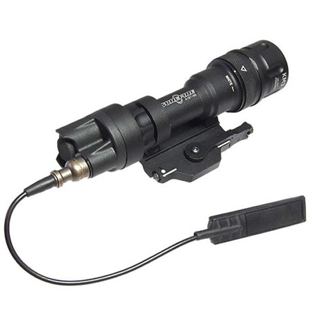 EX192-QD SureFire M952V Dual Output LED Weapon Flashlight Black